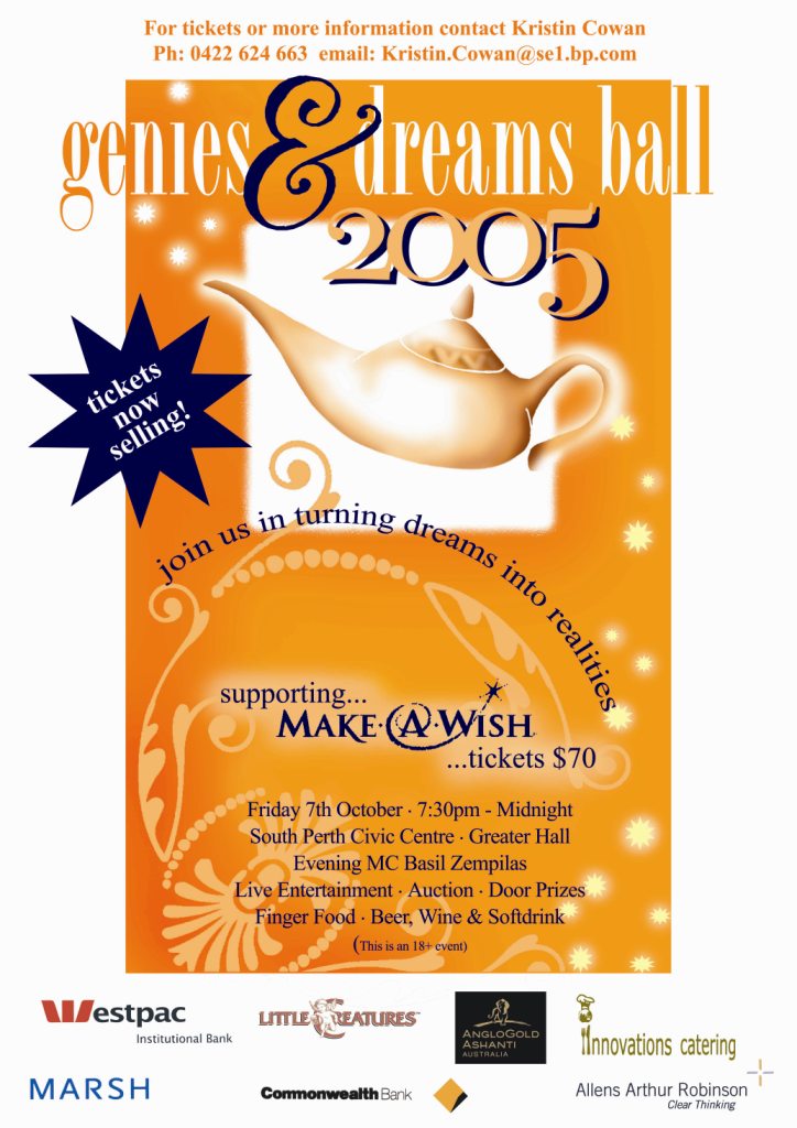 Genies and Dreams ball