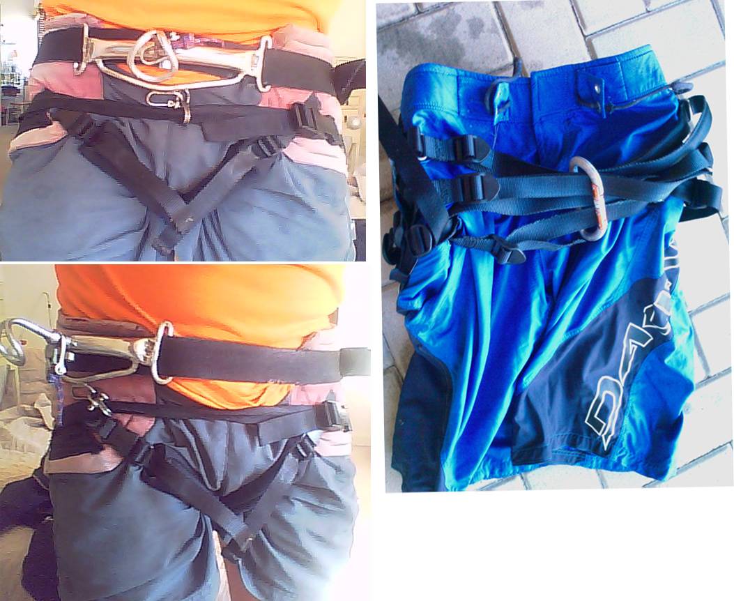 sliding hook seat harness