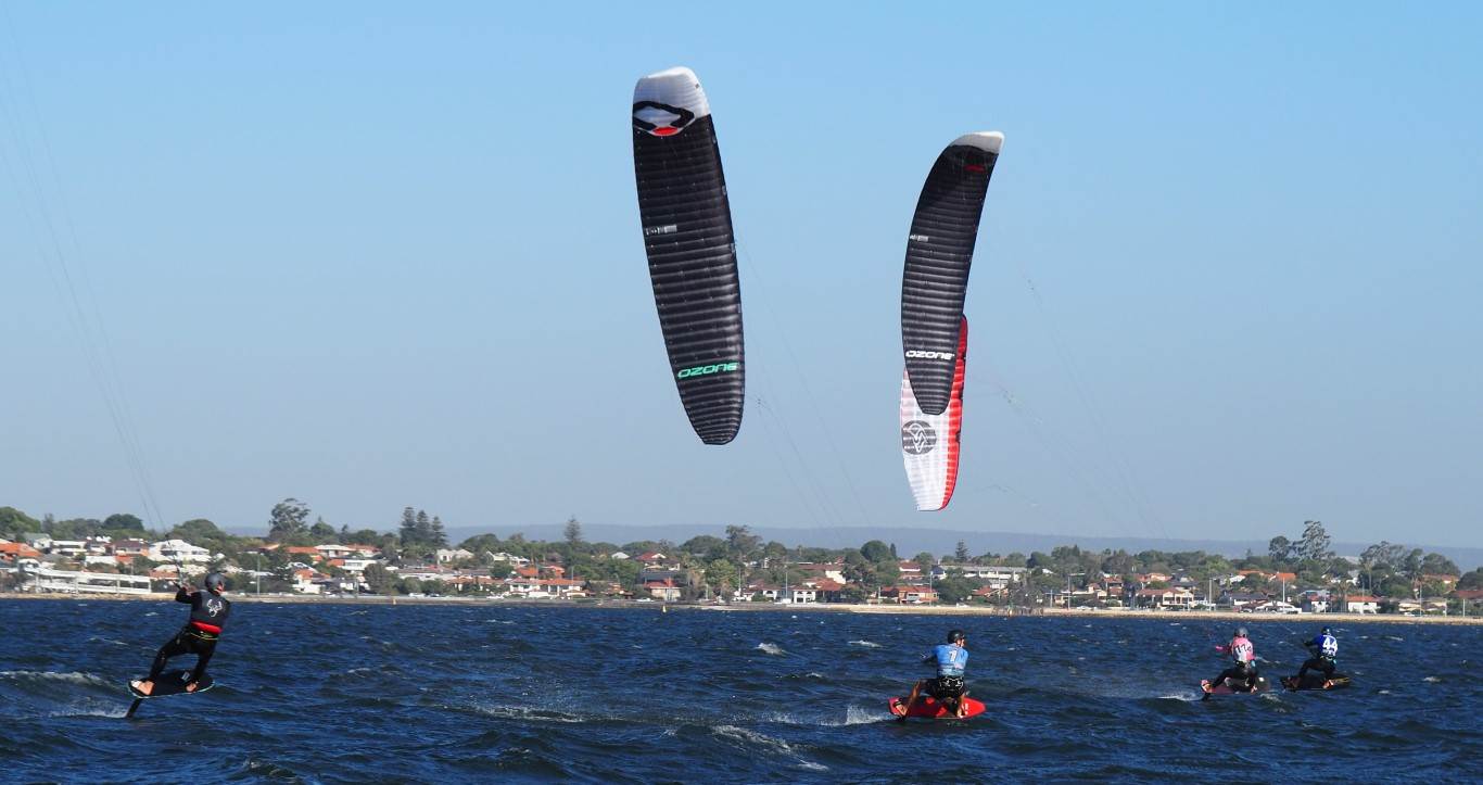 Foil Fest 2021 Action at the Goolangatup Sailing Carnival