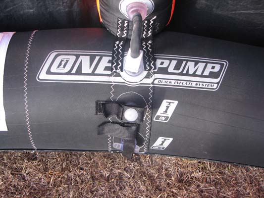 easy one pump system, quick air dump 