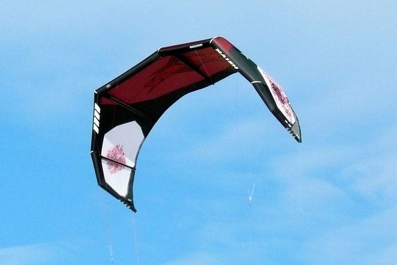 Kite session at Kirra on Friday