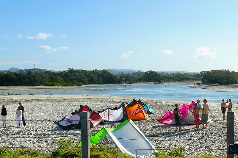 North & Naish 09 Demo day.