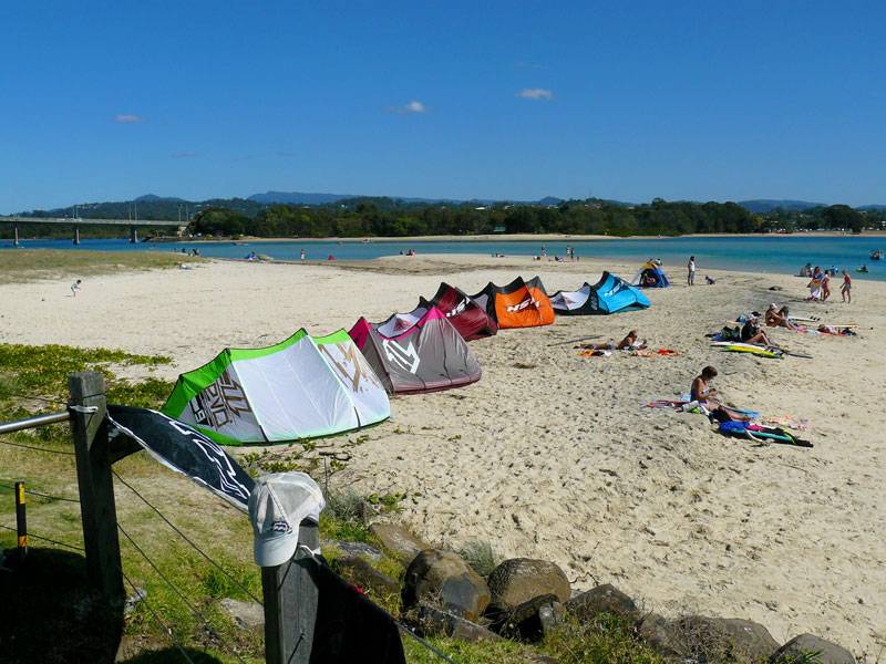 North & Naish 09 Demo day.