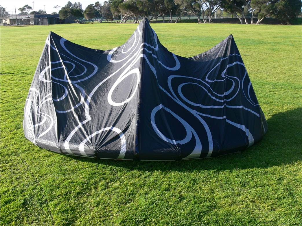Wainman kites 9m Smoke
