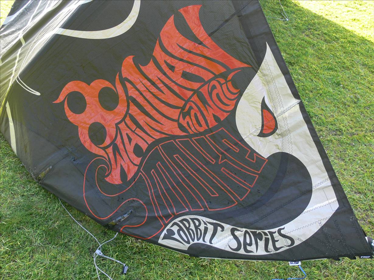 Wainman kites 9m Smoke