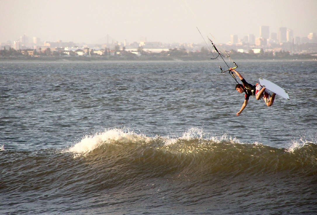 Waves in Botany Bay after Hurricane Larry up north - Myles