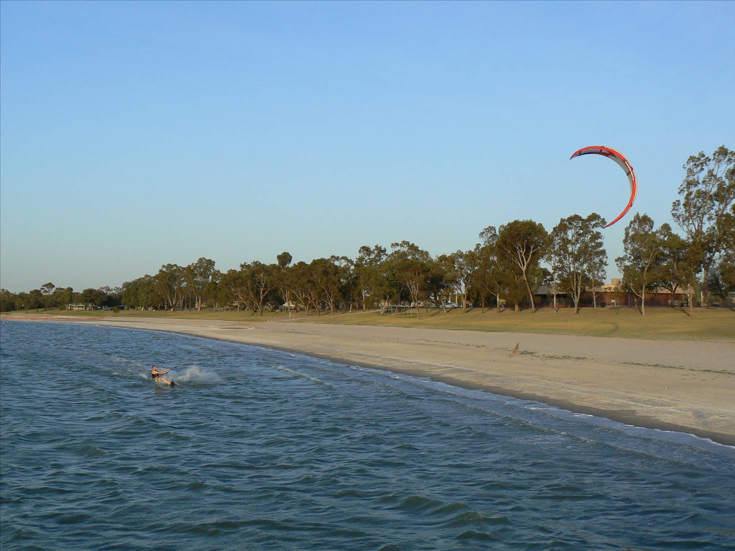 Barmera infront of footy club- 27/9/08