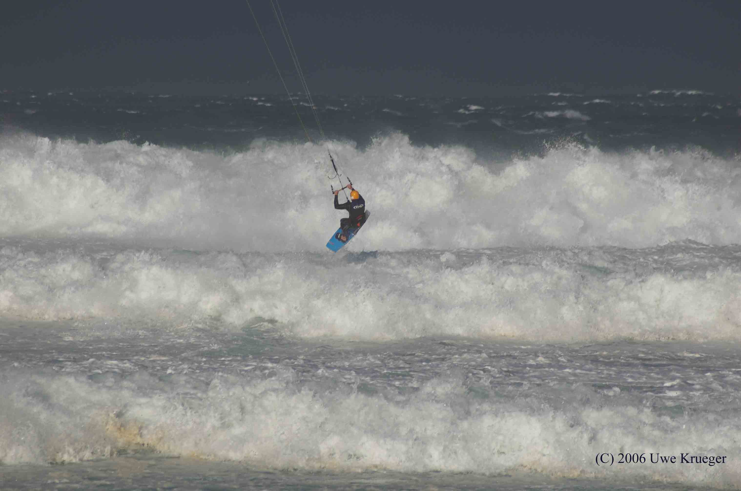 A windy and cold day at Wanda