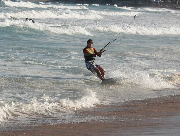 James Grundy on Skimboard / Airush