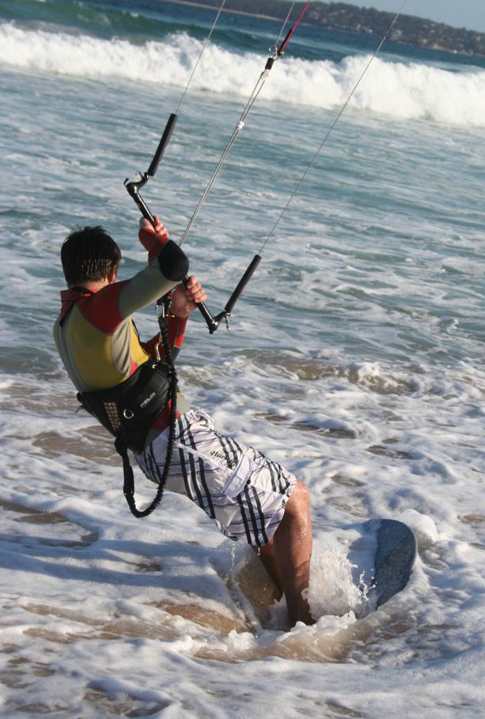 James Grundy on Skimboard / Airush