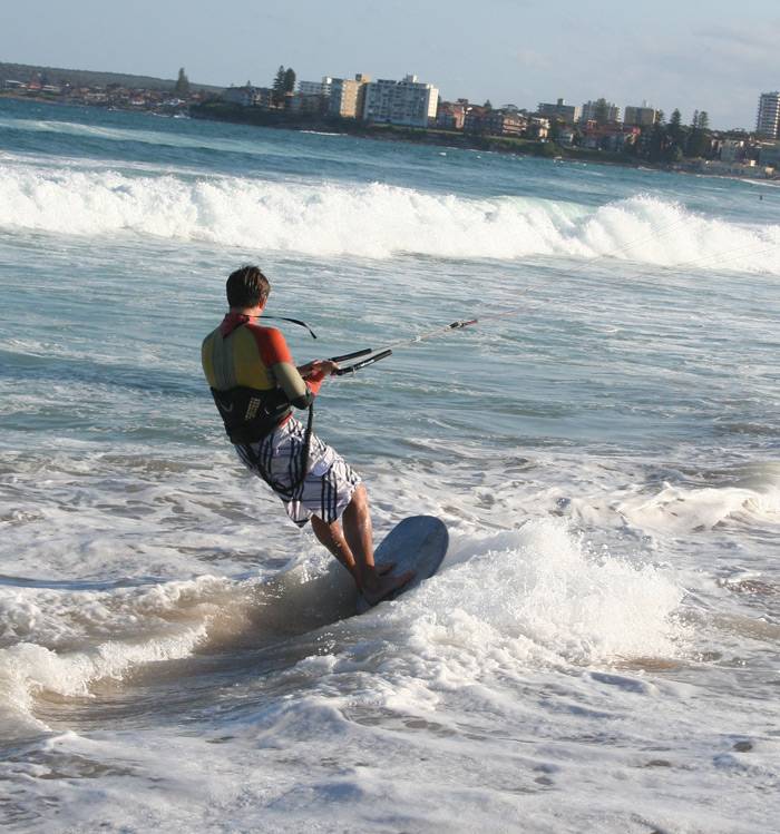James Grundy on Skimboard / Airush