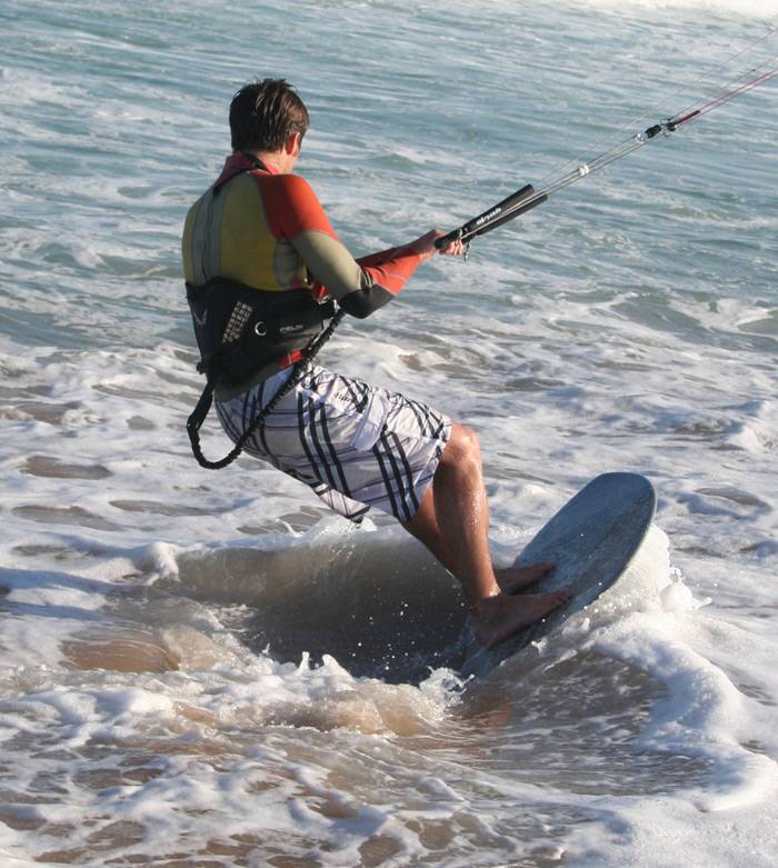 James Grundy on Skimboard / Airush