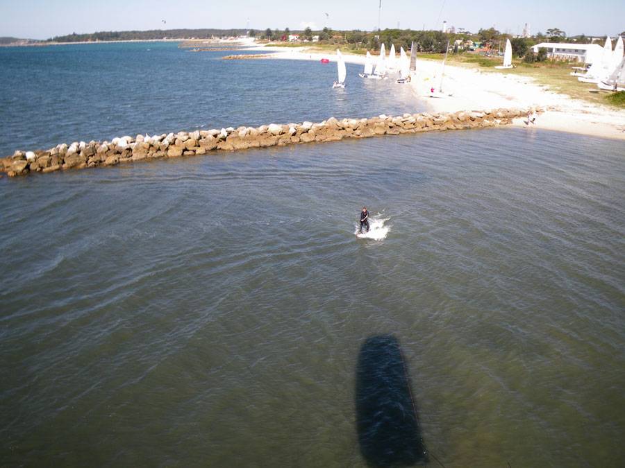 V @ Kurnell Kitecam
