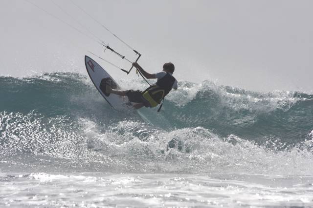 in the waves @ Cap Malheureux - NE Mauritius