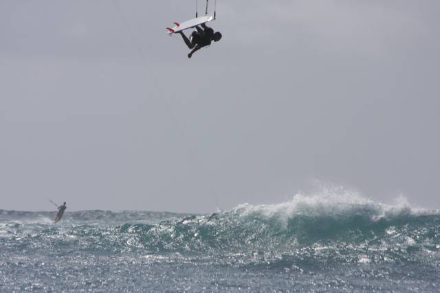 in the waves @ Cap Malheureux - NE Mauritius