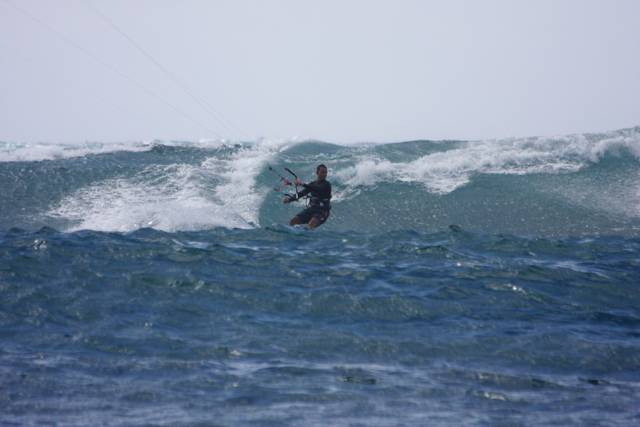 in the waves @ Cap Malheureux - NE Mauritius