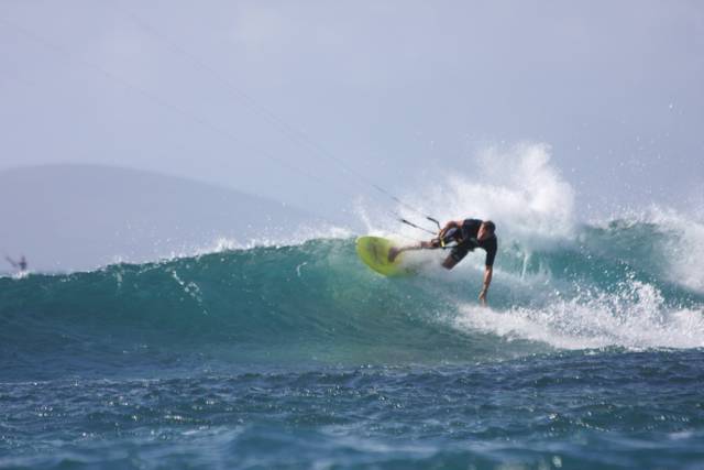 in the waves @ Cap Malheureux - NE Mauritius