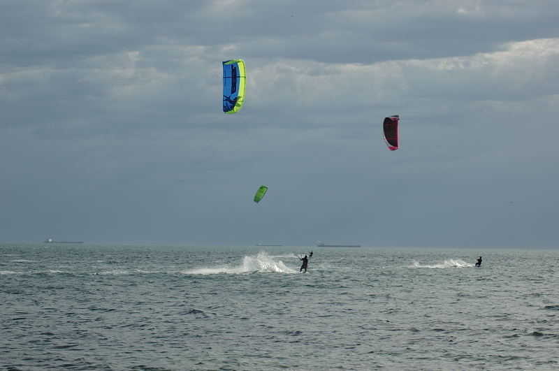 Kiting before the front hits