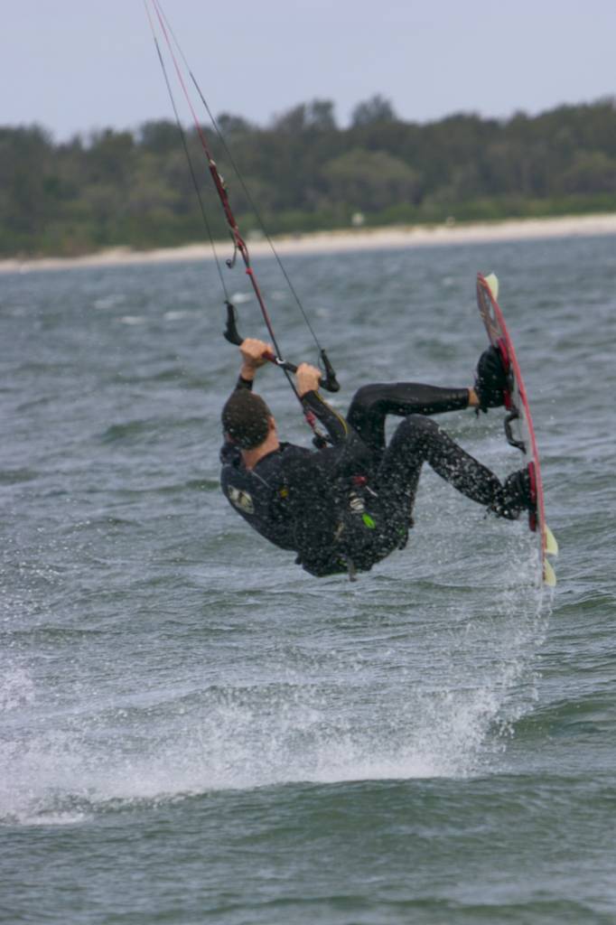 Just another day at Dolls Point with 30+knots