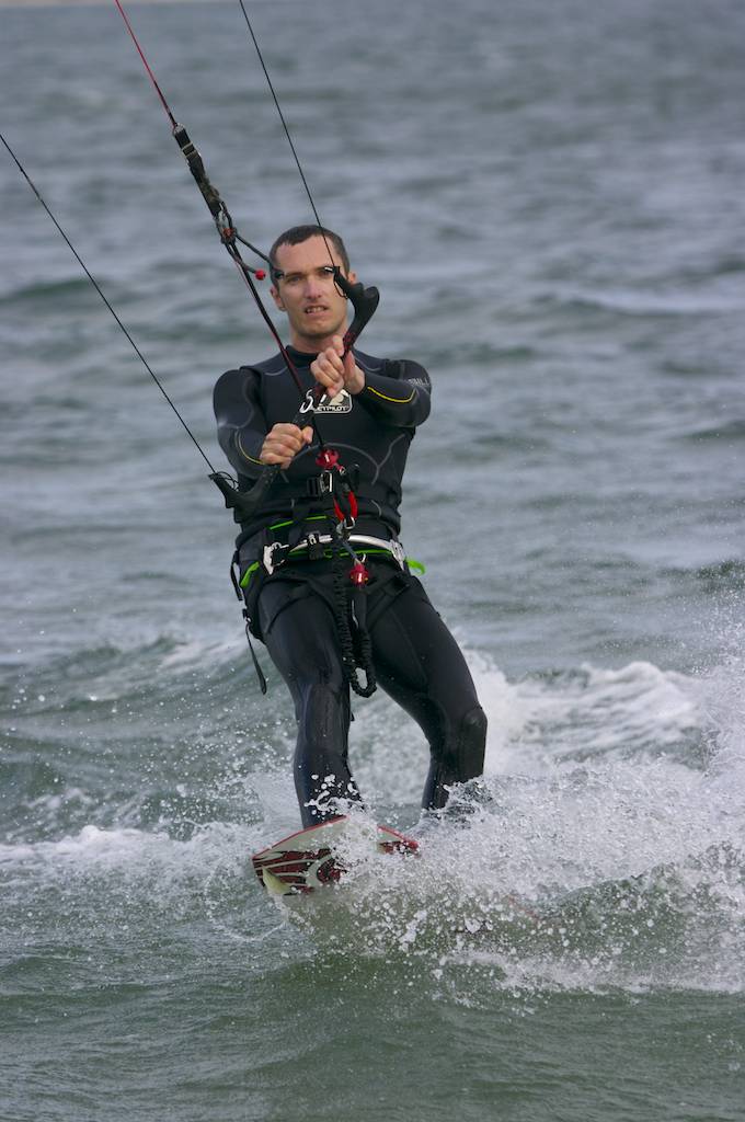 Just another day at Dolls Point with 30+knots