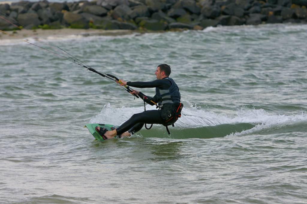 Just another day at Dolls Point with 30+knots