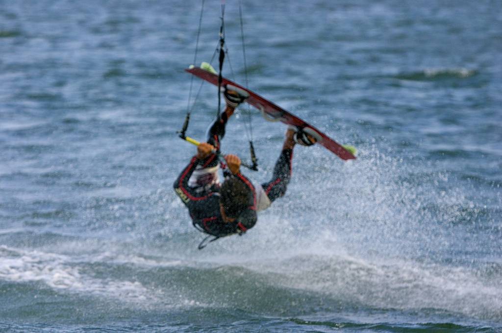 Just another day at Dolls Point with 30+knots