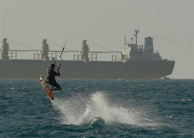 I nearly made it over!