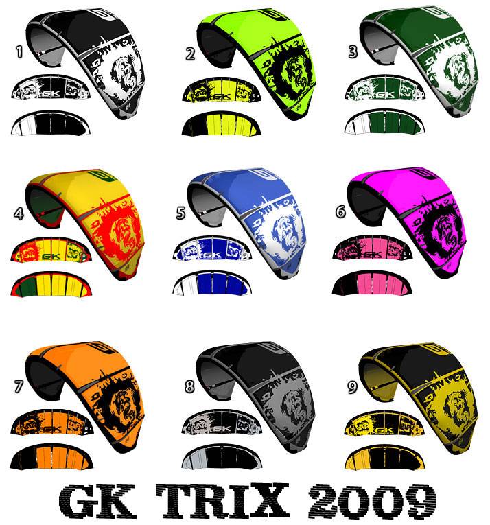 Globe kites 2009 Range