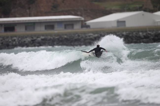 kitesurfing, lyall bay, welllington NZ