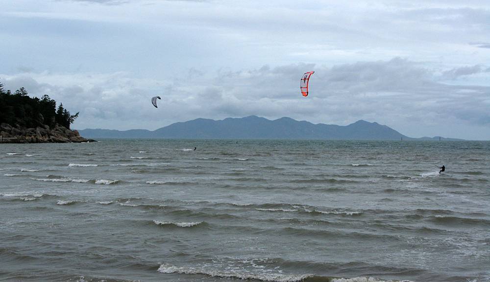 Geoffrey Bay in a SW'ly wind