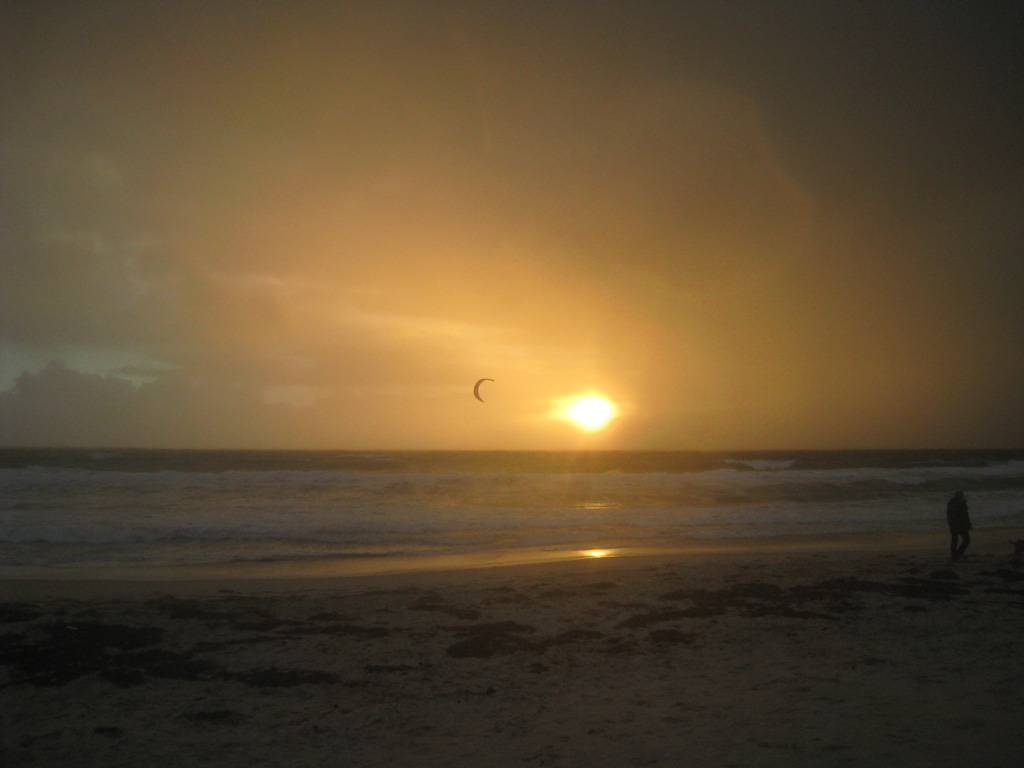 Winter goodness at sunset