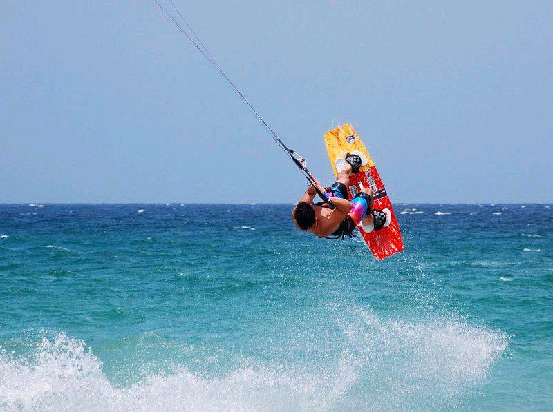 Myles in the shore break
