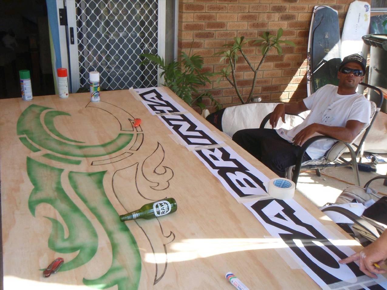 Preperation for 2010 Core slider jam