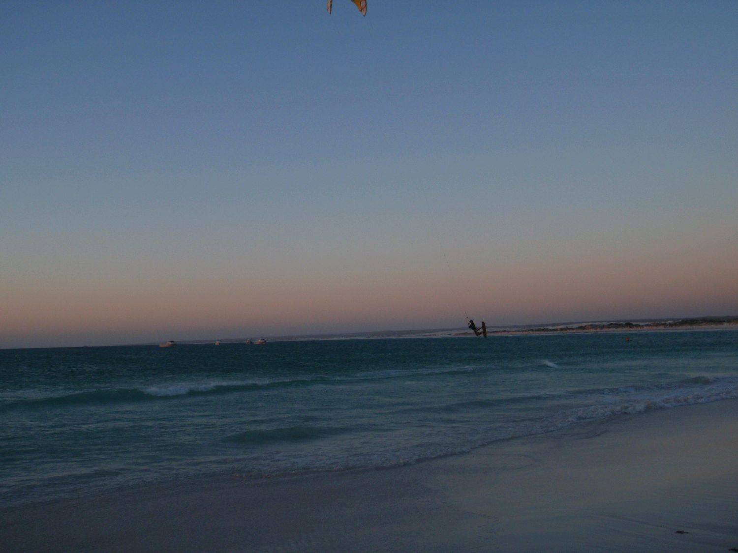 Sunset session on the way home from Kitestock