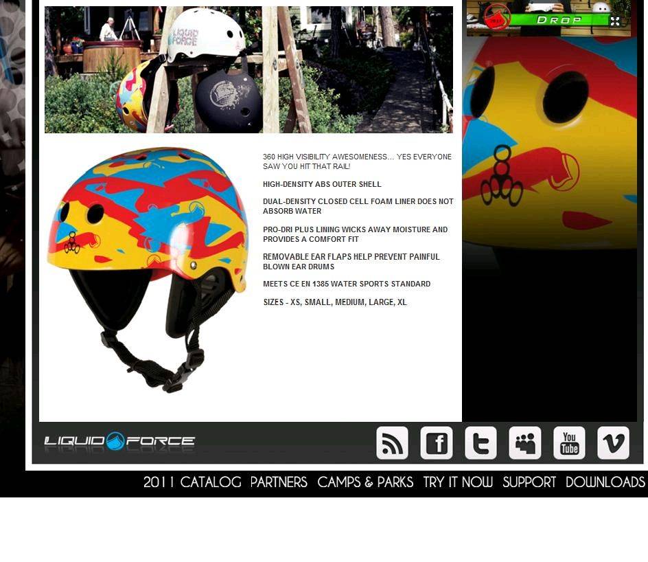 Liquid Force Helmets 2011
