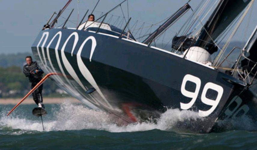 CARAFINO BEHIND YATCH