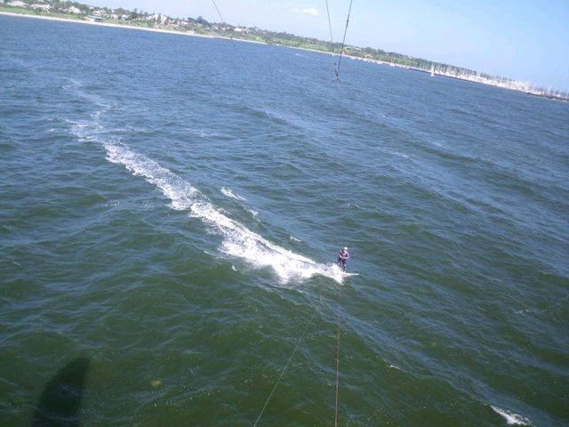 Kitesurfing at Hampton