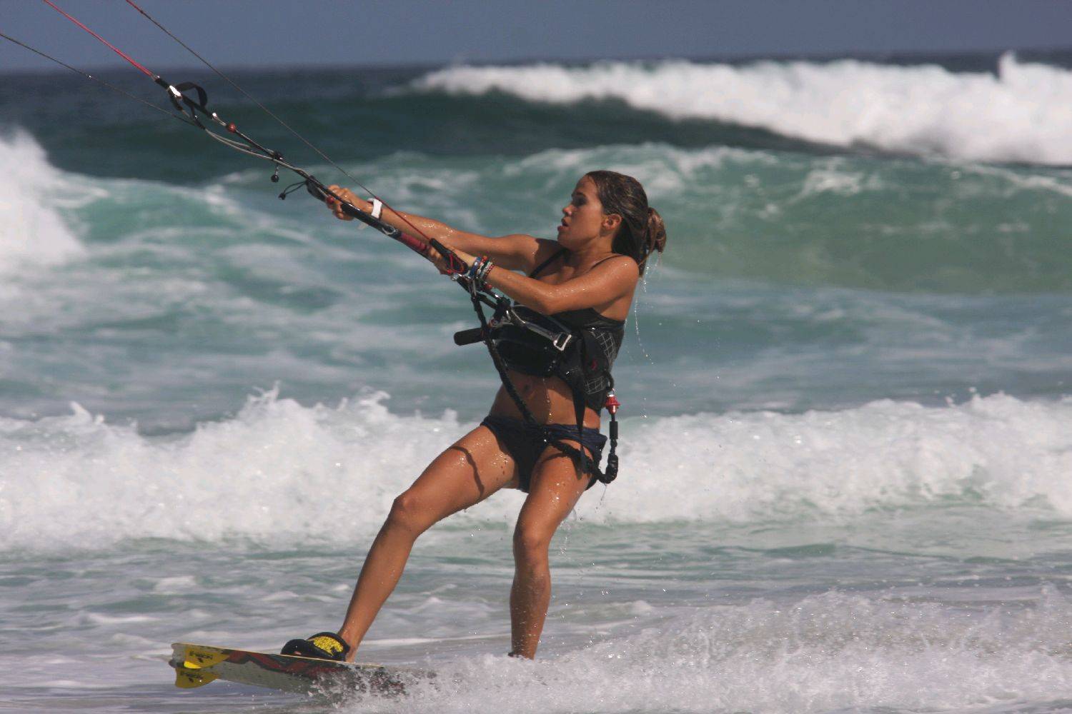 eli..... receiving professional lessons...byron bay.....