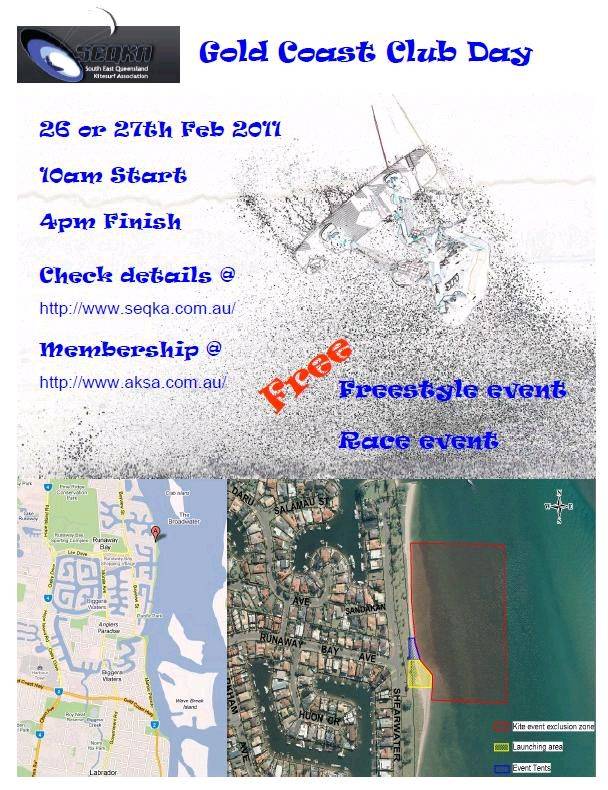 Gold Coast Kitesurfing Event