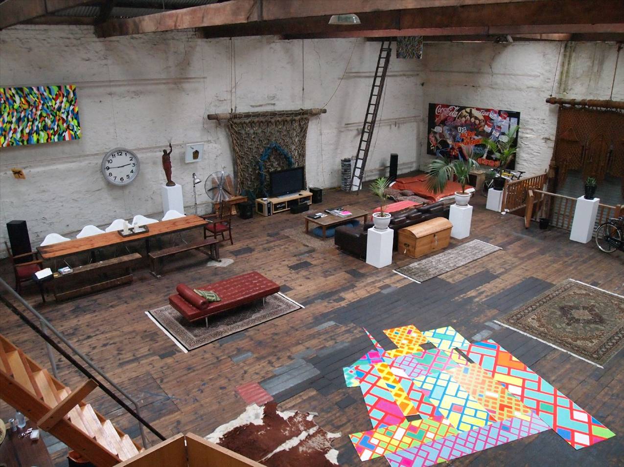 A representation of the party Venue