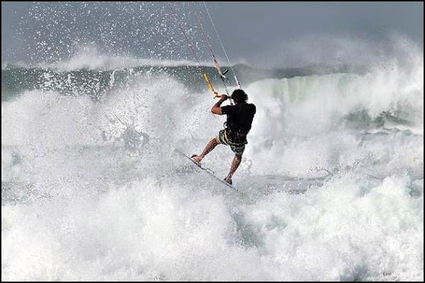 All pics. David Clark - Wind 30knts gusting 38