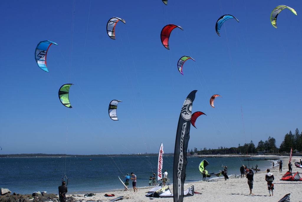 Sydney kite race