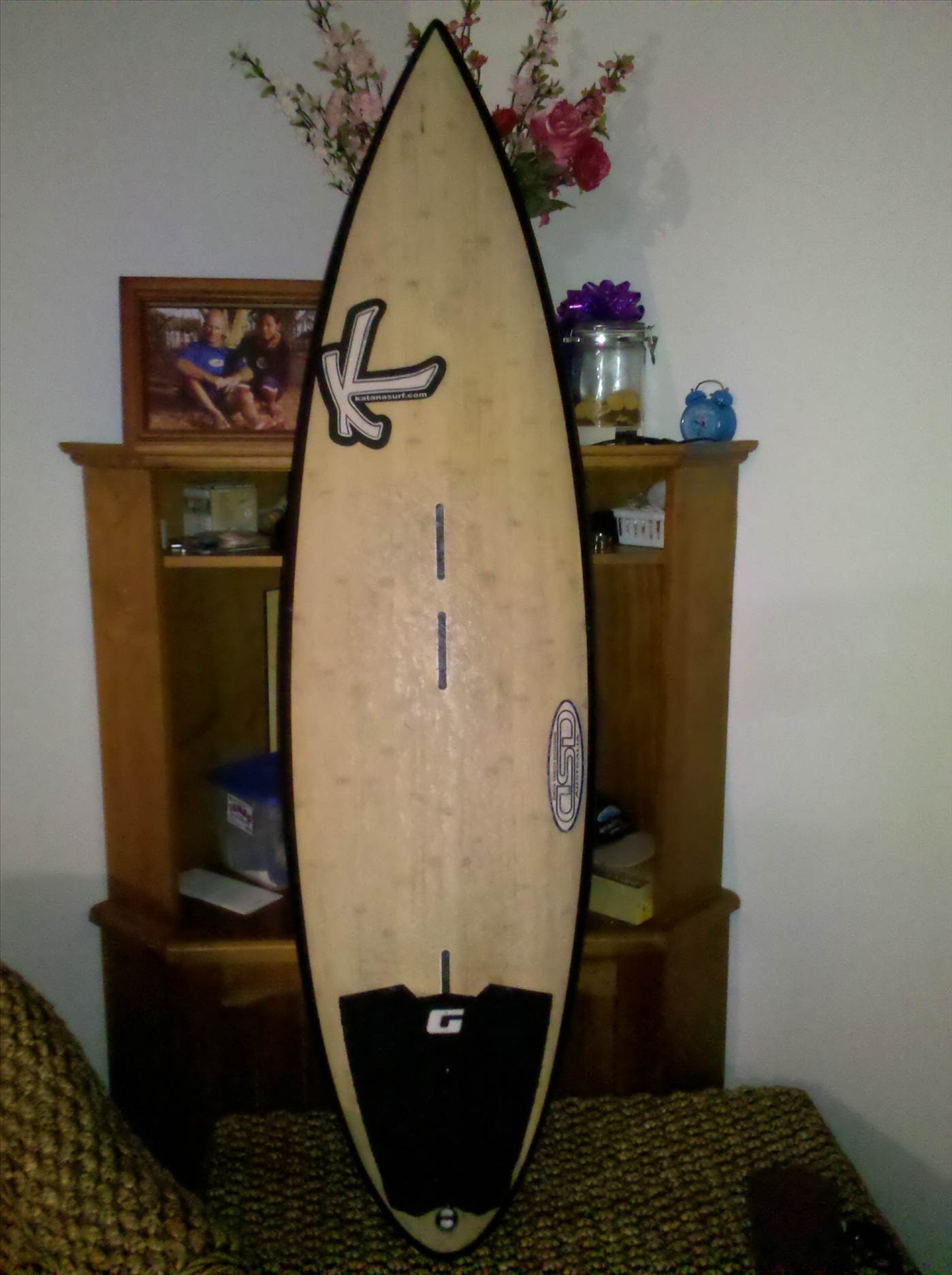 5.9 surf n kite unstrapped strapped