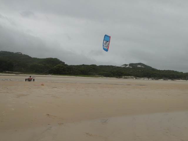 Kitting in FNQ - not a croc in site!