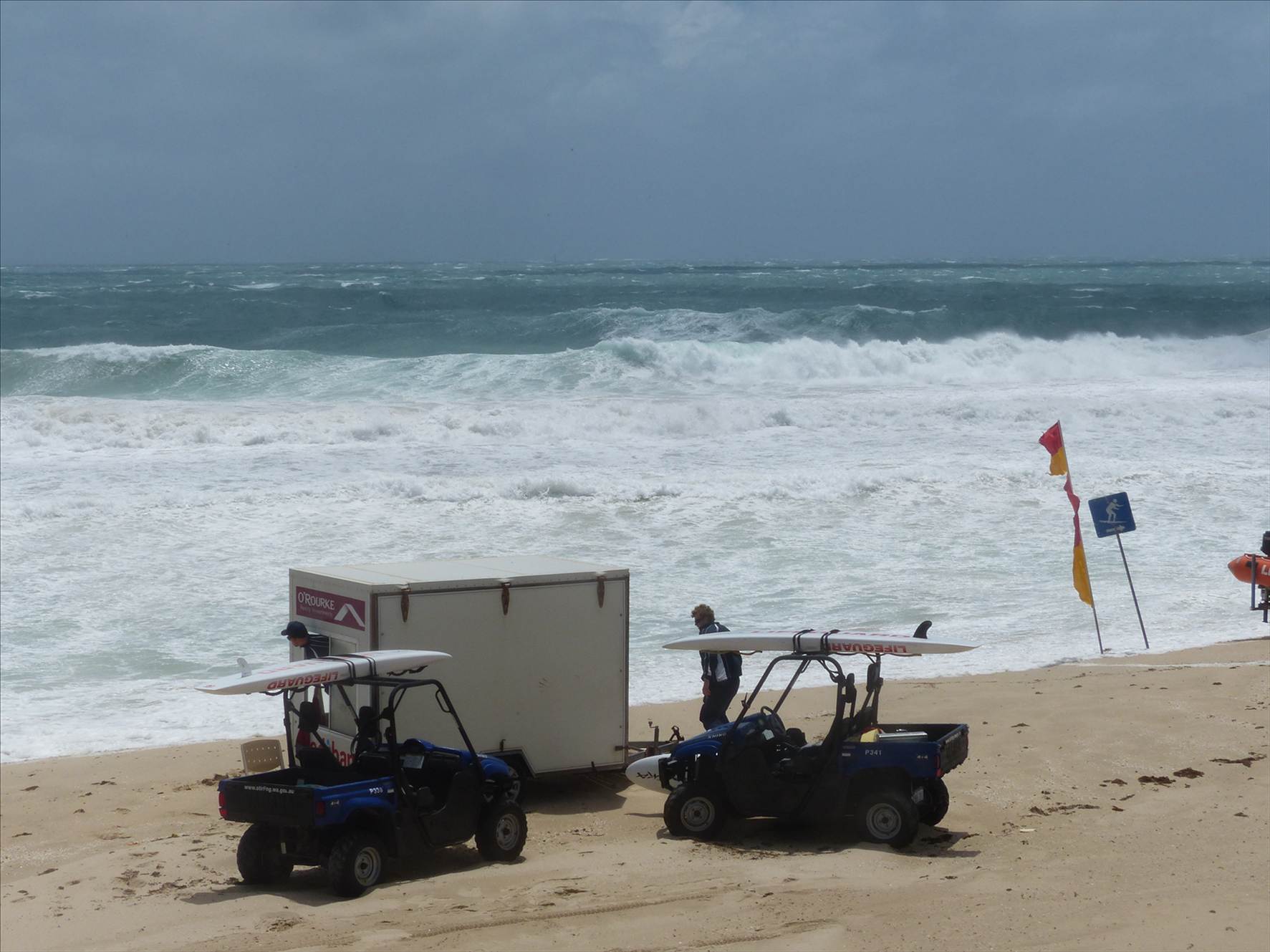 just checking if any kiters in the swim area