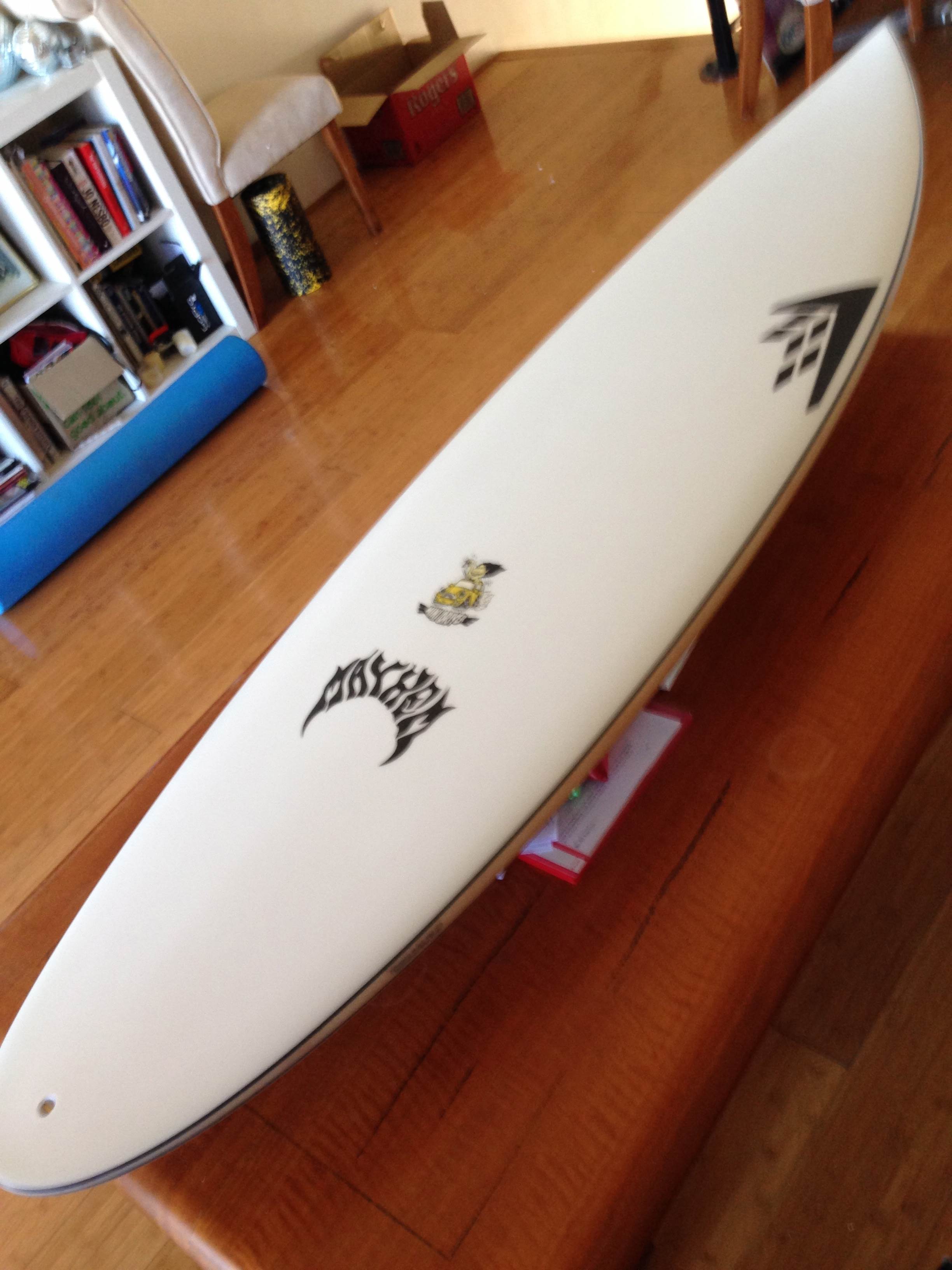 That new board feeling!