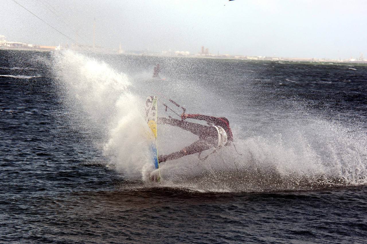 Winter Kiting at Woodies