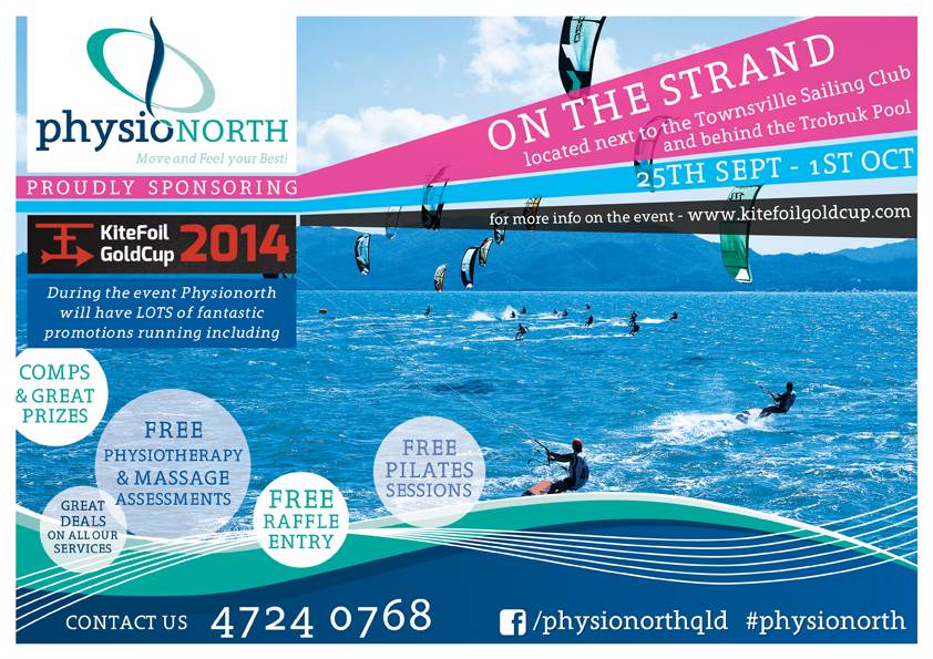 Physio North at Kitefoil Gold Cup Australia
