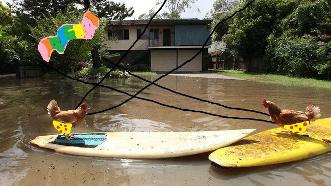 Sexy Chicks Kitesurfin'