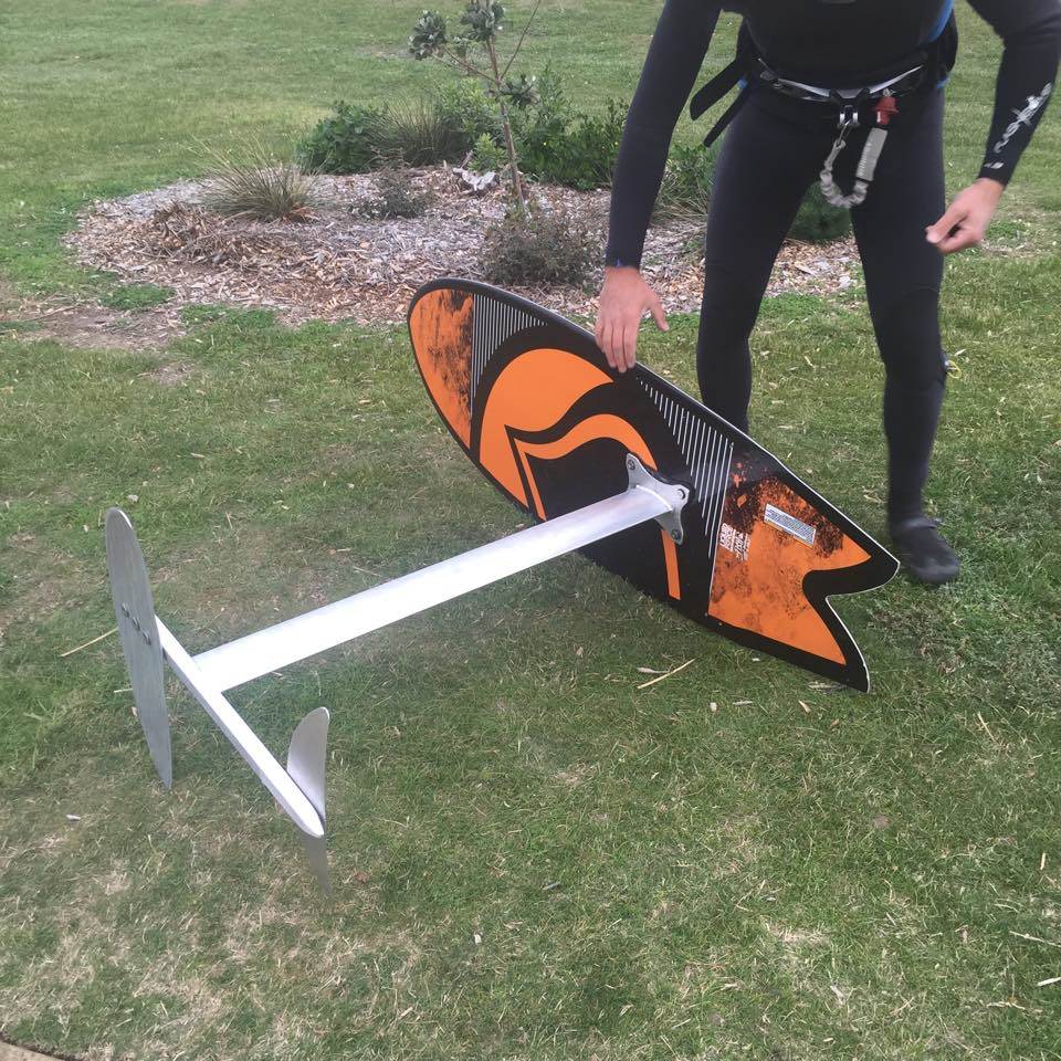 hydrofoil test ride
